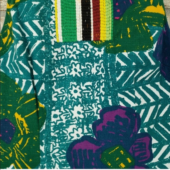 Vanessa Virginia Tropical Anthropologie Dress - Picture 3 of 7